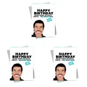 3PK Filthy Sentiments Lionel 10pm Birthday Blank Greeting Card w/WHT Envelope A5