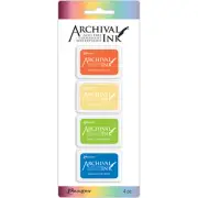 Ranger Archival Mini Ink Pad Kits-Kit 3 AIMK-57697