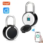 Smart Padlock Biometric Fingerprint Lock Waterproof Electronic Locks APP Keyless