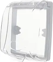 DOITOOL Doorbell Cover Weatherproof Rainproof and Waterproof Doorbell Splashproof Box for Outdoor Indoor Use