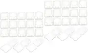 KICHOUSE 2sets Micro Card Storage Case Cover Compact Memory Card Holder for 24pcs*2