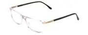 Calabria Big&Tall 23 Rectangular Reading Glasses +7.00 Crystal Clear Men Women