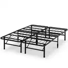 Zinus Foldable Bed Frame Queen Storage Metal Folding Base Guest Beds