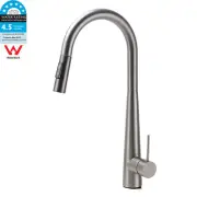 KYLINS WELS Gun Metal Pull Out 2 Modes Spray Spout Kitchen Sink Tap Basin Mixer