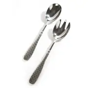 Brand New Mackenzie Childs Check Salad Serving Set