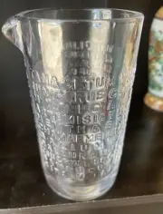 STUNNING Islay Dry Gin The Botanist Cocktail Mixer Urban Bar Clear Glass Barware