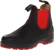 Blundstone BL1316 Classic 550 Chelsea Boot 8.5, Black/Red