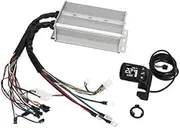 Vuzmode 48V 60V 1500W Electric Scooter Controller and GZ3 LCD Display Conversion Kit Single Mileage, for 22.5mm Handlebars E-Scooter Brushless Controller