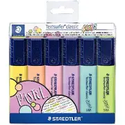 Staedtler Textsurfer Highlighters Pastel 6 Pack