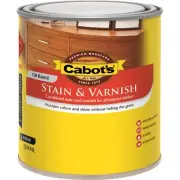 Cabot's GLOSS WALNUT STAIN & VARNISH Oil Based, Resists Scratches- 250ml Or 1L