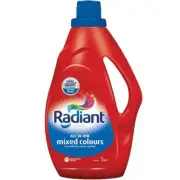 Radiant Laundry Detergent Liquid Mixed Colour Wash 1 Litre
