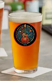 Tyler Childers (Moon) - Country - Rock - 16oz Pint Beer Mixing Glass Pub Barware