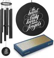 Norimoru Memorial Wind Chimes for Outdoors Bereavement Sympathy Gift