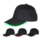 Light Up Hats Baseball Hats LED Sun Protection Glow Hat Adjustable for Party