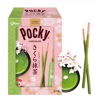 在飛比找蝦皮購物優惠-Pocky 櫻花抹茶棒 95公克 X 3入 好市多