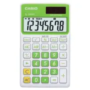 Casio SL-300VC-GN Baby Leaf Green Portable Calculator
