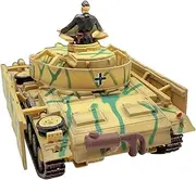 1/72 Scale Alloy WWII German Army Pz.Kpfw.III Ausf.N Tank Model Fighter Military Model Diecast Tank Model for Collection