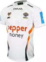 Wests Tigers 2025 NRL Mens Run Out Tee Sizes S-7XL BNWT