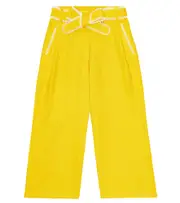[Chloe Kids] Chloé Kids Linen pants Y 8 yellow