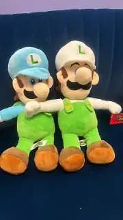 Super Mario World of Nintendo Luigi Plush - Soft & Cuddly Stuffed Toy