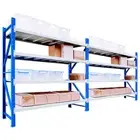 1.8M x 2.4M 1200kg Longspan Garage Shelving Steel Warehouse Long Span Storage