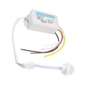 1X Automatic Auto Light Lamp Control Switch IR Infrared Body Motion Sensor
