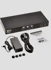 Tripp Lite 2-Port DisplayPort Dual-Display KVM Switch 4K 60HZ USB 3 B006-DP2UA2
