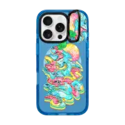 iPhone 16 Pro Impact Ring Stand Case MagSafe Compatible Wave of a Sun@Los Angels