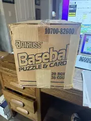 1989 Donruss Baseball 20 Box Hobby Case