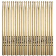 ChromaCast 5B USA Made, Wood Tipped, Hickory Drumsticks | 12 Pairs