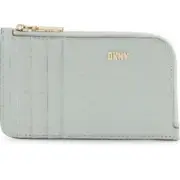 DKNY Women’s Dkny Grayson Zip Cardcase Wallet Green One Size NWT
