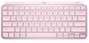 Logitech MX Keys Mini Minimalist Wireless Illuminated Keyboard Rose