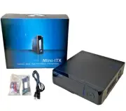 NEW Black Compact Mini-ITX Media Center HTPC Desktop/Tower PC Case w/ 200W PSU