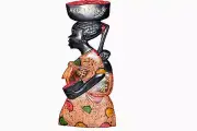 14 "Akwaaba Welcome Hand carved African Wall Art Wall Hanging Home Decor