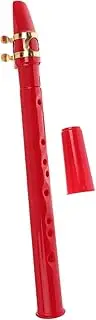 BESTonZON Mini Sax for Boys and Girls Abs Mini Pocket Saxophone Portable Sax Instrument Red