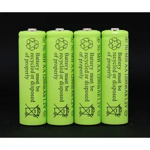 AA AAA 3號 4號 鎳氫充電電池實測1200mAh 600mAh以上