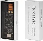 M15C Headphone Amplifier Portable DAC USB DAC Amp [MFi Certified] with Dual-Jack，High Resolution Lossless for iOS/Android/PC