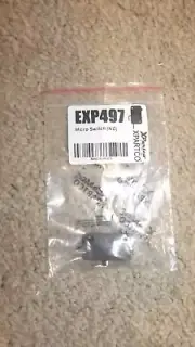 EXP497 Micro Limit Switch (NO) Normally Open H9