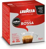 , a Modo Mio Qualità Rossa, 16 Coffee Pods, Arabica and Robusta, Full and Sustai