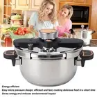 Stainless Steel Pressure Canner Fast Safety Large Capacity Pressure Cooker For