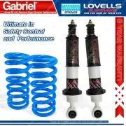 Front Raised HD Gabriel PLUS Shocks Lovells Springs for Nissan Navara D23 NP300 (for: Nissan)
