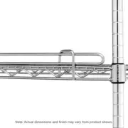 Metro L48N-1-DCH Super Erecta 1" High Ledge for Wire Shelving, Copper Hammerton