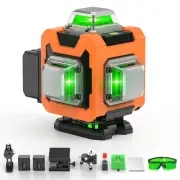 Laser Level, Elikliv 4D Laser Level 360 Self Leveling, 200Ft Green Laser Leve...
