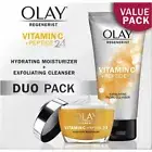 Olay Regenerist Vitamin C + Peptide 24 Duo Pack Cleanser 5 oz Moisturizer 1.7 oz