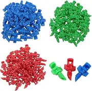 Xhziy 150pcs Water Jet Spray Nozzle Micro Sprinkler Heads drip Irrigation emitters drip Irrigation Parts 90/180/360 Degrees Each 50