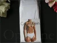 在飛比找Yahoo!奇摩拍賣優惠-Calvin Klein CK 卡文克萊 男內著 白色內褲 