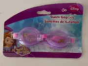 New Disney Junior Swim Goggles Sofia the First Purple 6+