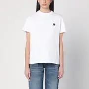 [Golden Goose] Star white crew-neck T-shirt XS White