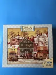 Charles Wysocki "Meat, Flowers, HATS " 1000 PC Puzzle Hasbro/MB 2006 New