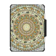 iPad Pro 12.9-inch (5th/6th gen) Impact Folio Case Pug Yoga Medallion